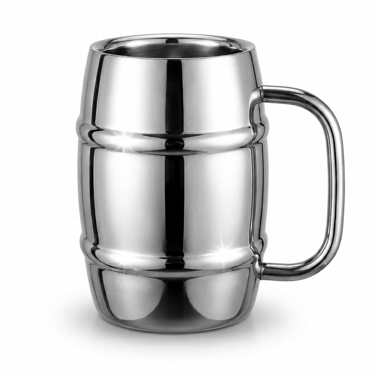 My Green Deal – RVS Bierpul 500 ml – Bierpul – Biermok – RVS Bierglas – Dubbelwandige Bierbeker – Premium 304 RVS – Isolerend & Duurzaam