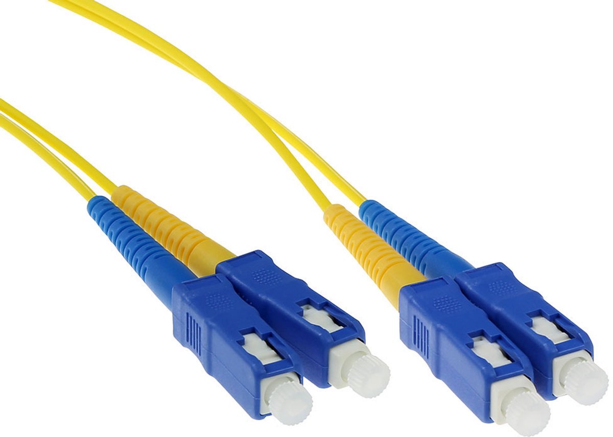 ACT RL3920 Glasvezel Patchkabel Duplex LSZH Singlemode - SC-SC 9/125µm OS2 - 20 meter