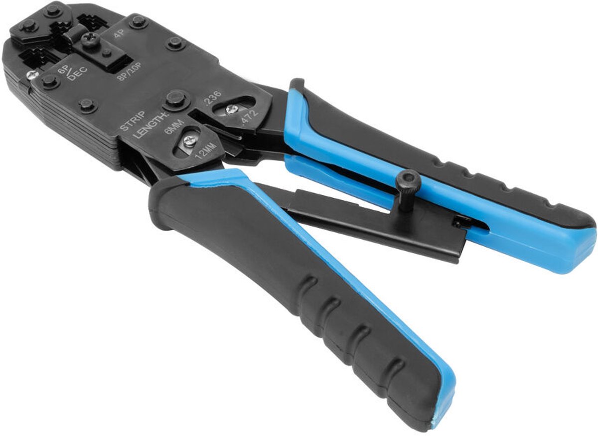 Geschikt voor: RJ-10/RJ-11/RJ-12/RJ-45
