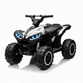 Danky Quad - Elektrisch Kinderquad 12V - Wit - 4x4 - Afstandsbediening - 2x35W Motor - MP3/USB/Bluetooth - 3-6j