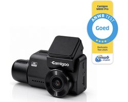 Camigoo® M800 Pro - Triple Dashcam - Dashcam Voor Auto - Ultra 4K, 2K & Full HD - Voor, Achter & Binnen Camera - Door ANWB Getest - WiFi & GPS - SONY Sensor - 64GB SD Kaart - Parkeermonitor - Time Lapse - IR Nachtzicht - NL Handleiding + Systeem