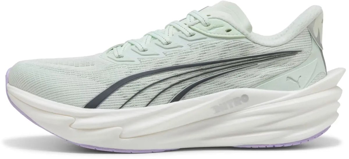 Hardloopschoenen dames Puma Deviate Nitro 4 Grijs