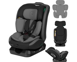 Lionelo Aart i-Size Autostoel 4in1 – 40-150 cm (0-12 jaar) – RWF & FWF – Achterwaarts tot 105 cm – Installatie met autogordel – Memory Foam hoofdsteun – 13 standen – Kantelbaar – Wasbare hoes – R129 gecertificeerd