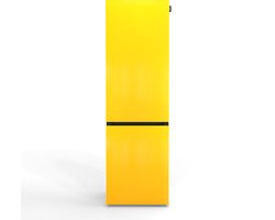 NUNKI LARGECOMBINF-FYELL / Koel-vriescombinatie, D Klasse, 253l, Lucid Yellow, Gloss (FRONT only)