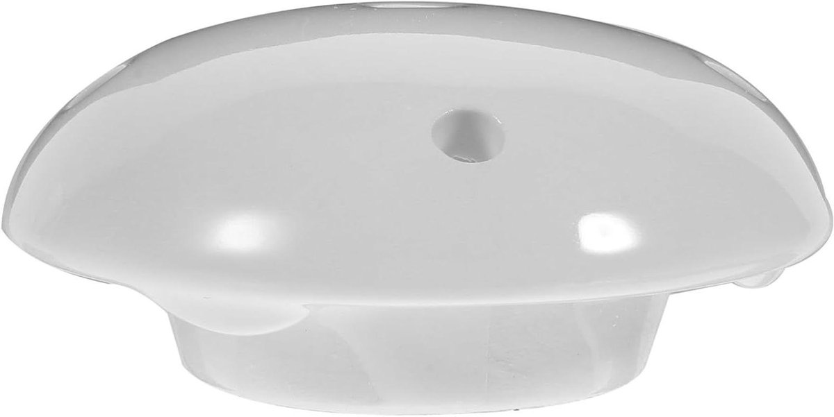 Urinoir Zeefstop - Afvoerstop Keramiek - Geurtjes Verstoppingen - Hygiëne Verbeteren - 6.5 x 6.5 cm - Wit