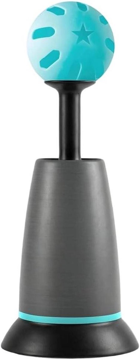 Honkbal Trainingshulp - Slagtrainer - Slag Oefenen - Versterkt Nylon Frame - Tot 117 cm - Zwart