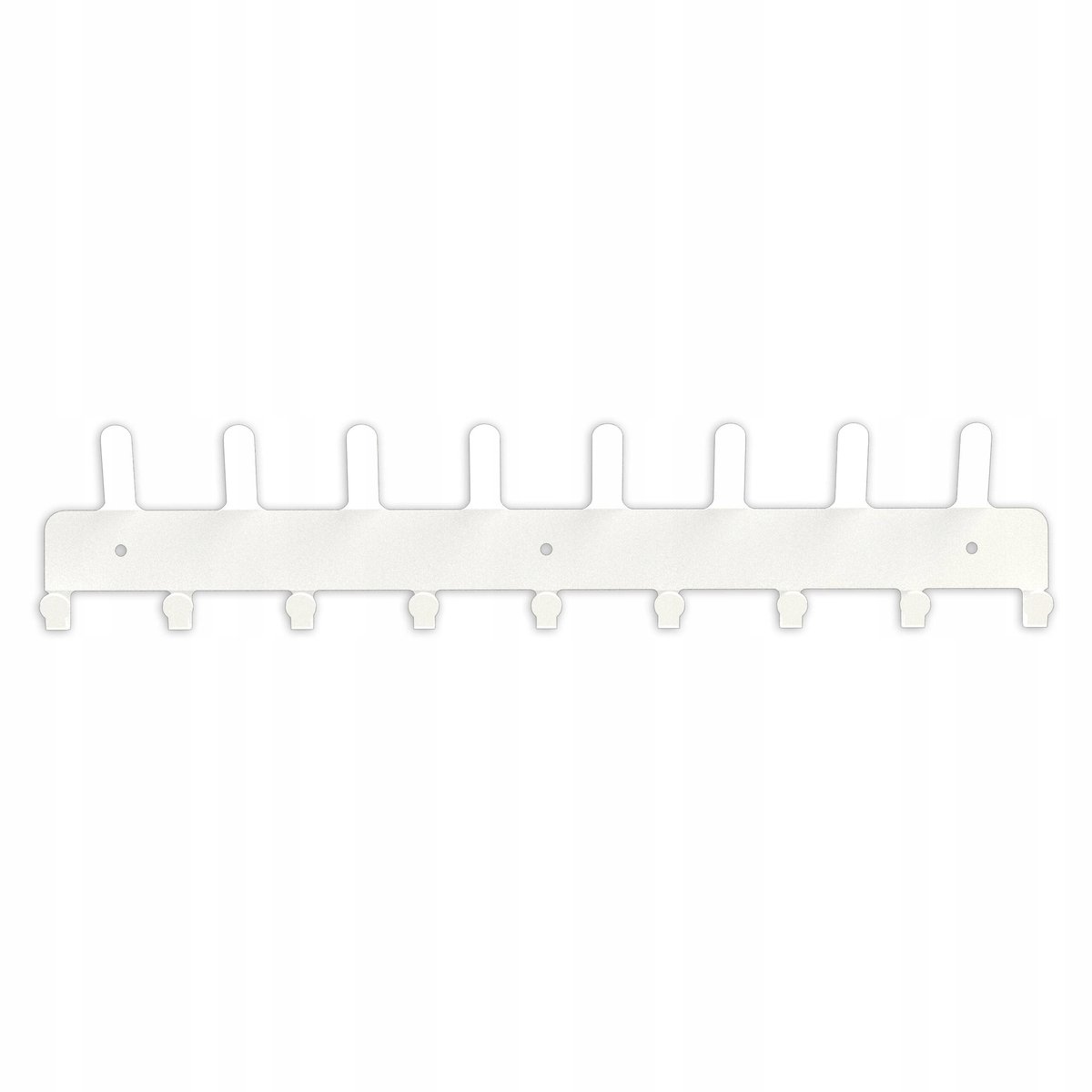 VOX MAXI Wandkapstok 50 cm Wit - 17 Haken