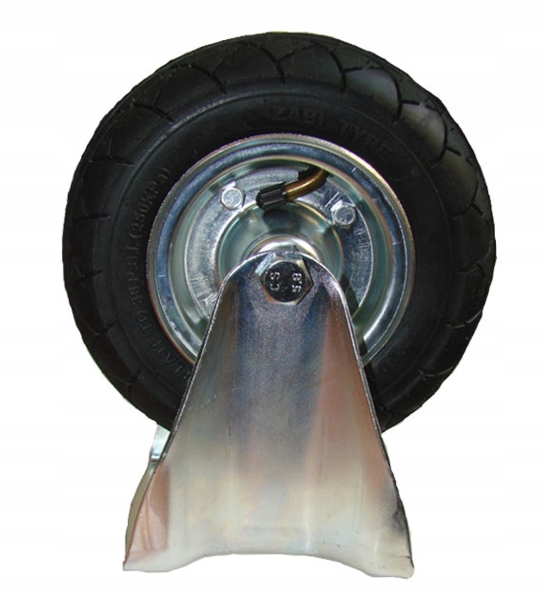 Pneumatische Wiel 200mm met Vaste Behuizing