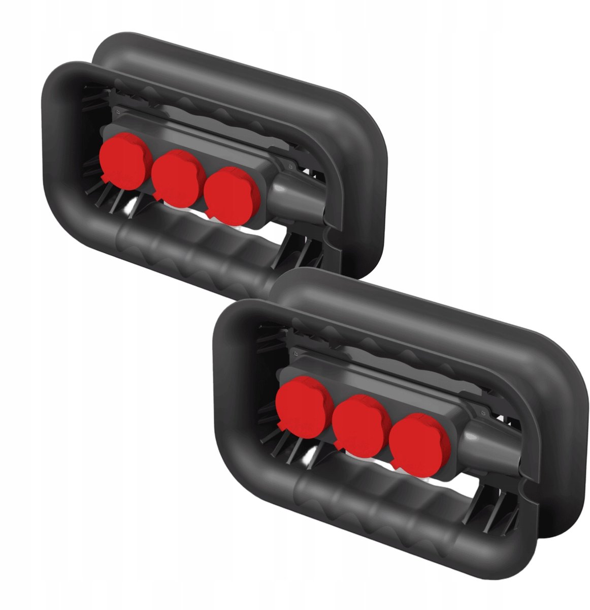 Qbrick System Kabelhaspel met 3-voudig stopcontact