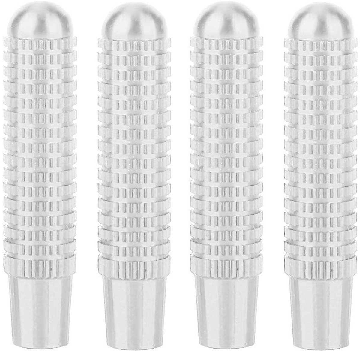 JHUBERS- Deurvergrendelingsknop 4 Stuks - Afdekking Deurvergrendelingspinnen - Geschikt voor A/B/E/CLA/GLA/GLC/GLK - Aluminiumlegering - Breedte 8,3 mm - Gloednieuw - Deurbekleding