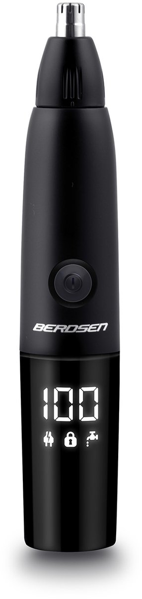 Berdsen Barber Master - Neus- en oortrimmer - 3-in-1 functionaliteit - lange gebruiksduur - LCD-display