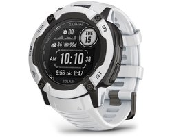 Garmin Instinct 2X Solar - Smartwatch - Oneindige batterijduur met Solar - Ingebouwde zaklamp - Multi-band GNSS - Whitestone