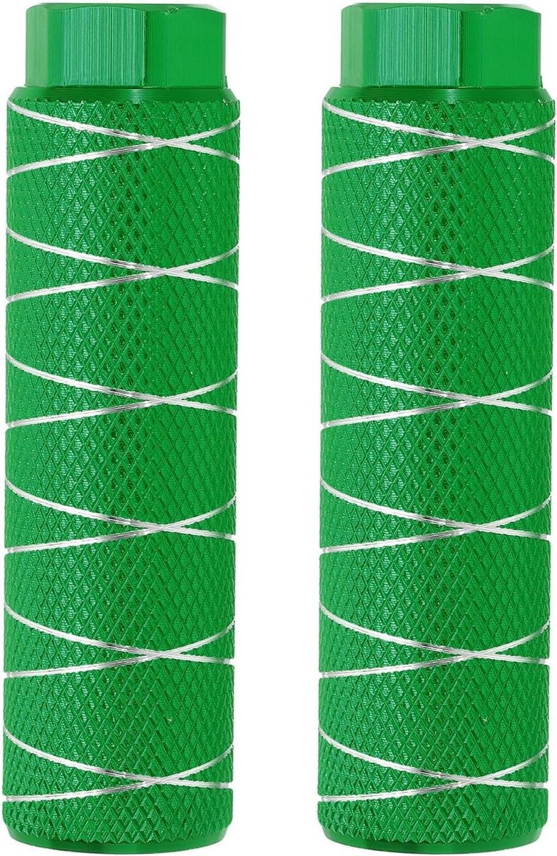 Fietsharingen - Voetsteunen - Extra Grip - Aluminium Legering - 9mm As - Blauw