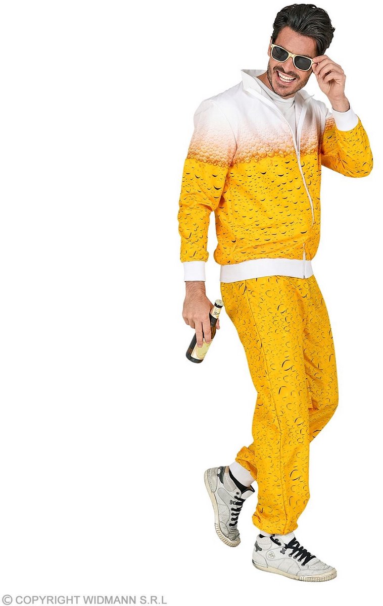 Plezier Met Bier Retro Trainingspak Kostuum