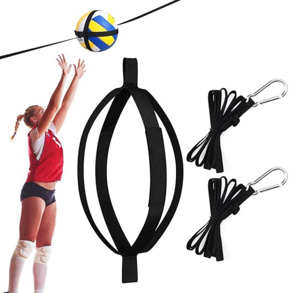Dailygoods- Spike Trainer Professionele Smash-training - Verstelbare