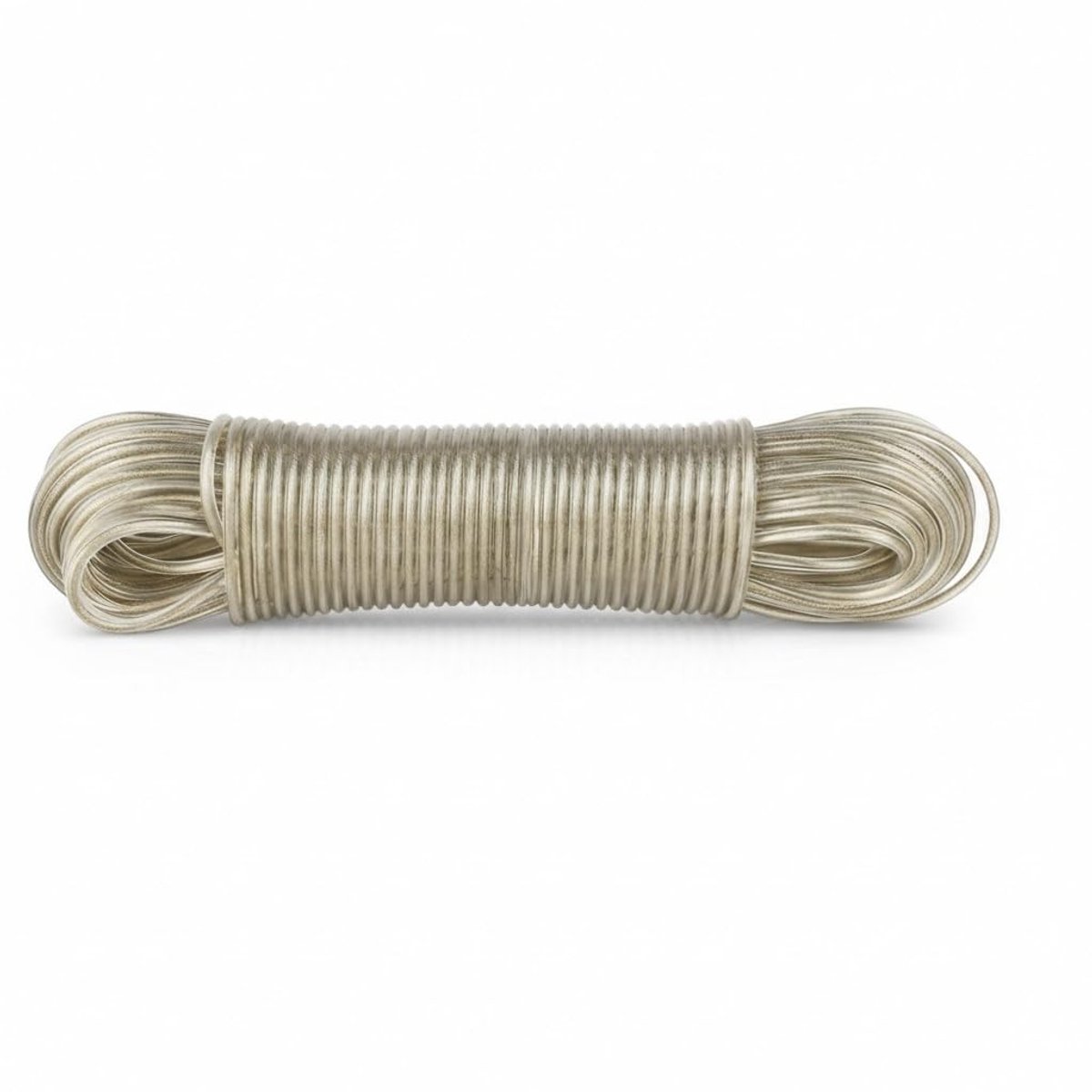 Dailygoods- Waslijn 30 m met stalen kern - PVC-omhulsel - Flexibel - Voor buiten - Tuin/camping - Geschikt voor kleding en beddengoed - Ophanglijn