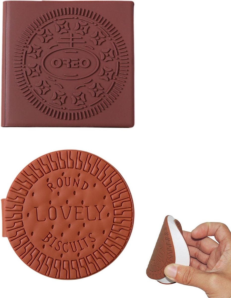 Dailygoods- Notitieblok Chocoladebruin - 2 Stuks - 160 Zelfklevende Notities - Hoogwaardig Papier - Vierkant - 10 cm x 10 cm - Notitieboek