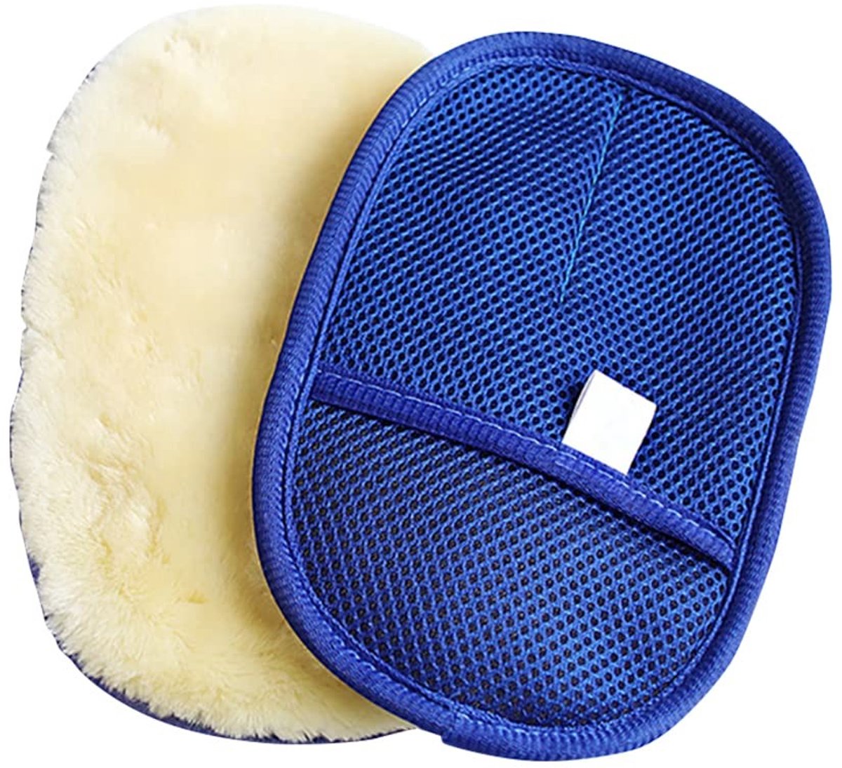 Dailygoods- Washandschoen Ultra Zacht - Imitatie Wol - Auto Reiniging - Duurzaam - Elastische Mouw - Geen Krassen - Autowashandschoen