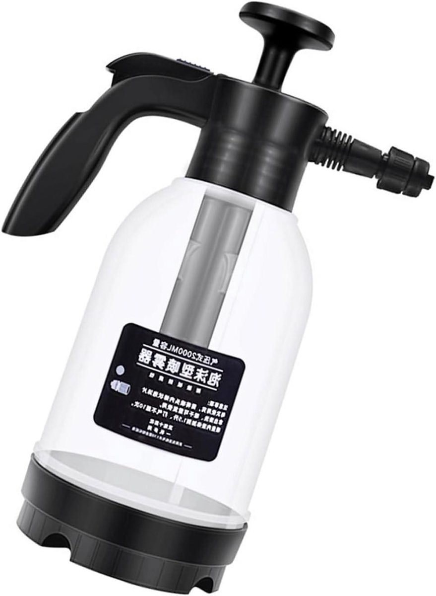 Schuimspuit - Drukspuit Vernevelaar - Autowassen Tuinieren - Dubbele Functie Gemak - 2 Liter - Wit