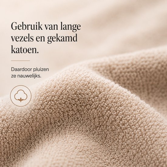 Miss Towels Hotel Badmat - Camel - 50x80cm - Made in Portugal