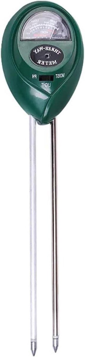 Bodem pH-meter - Zuurtegraad Vochtigheid - Planten Verzorgen - 3-in-1 Functionaliteit - N.v.t. - One Color