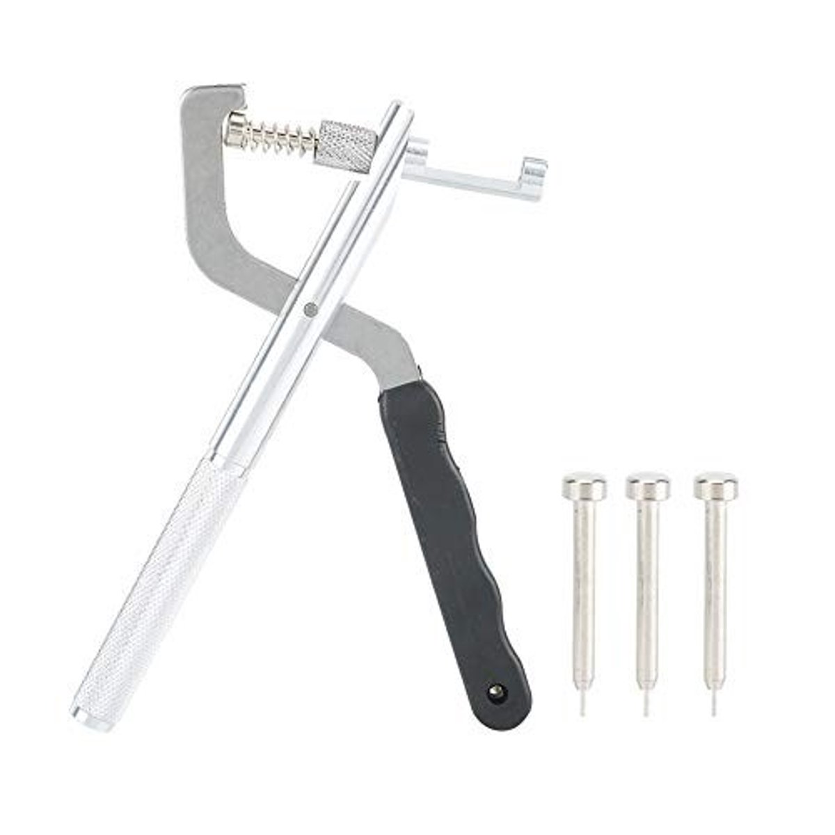 Dailygoods- Horlogeband Verwijderaar Duurzaam - Horlogemakers Gereedschap - Metalen Armband - Pin Pons - Antislip Handgrepen - Betrouwbare Prestaties - Horlogemaker Gereedschap