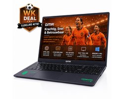 Office Laptop 15.6 Inch Full HD - Intel N95 - 12GB DDR5 RAM - 512GB SSD - Windows 11 Pro - GMR Notebook voor Studie, School, Office, Internet, E-mail en Thuiswerken - Zakelijke Laptop - Studenten Laptop - Werk Laptop
