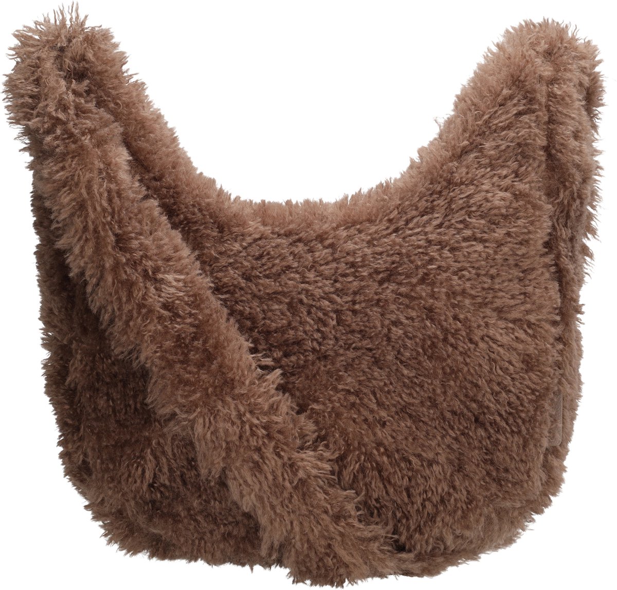 Beagles El Rio Crossbodytas - Fluffy Tas - Schoudertas - Verstelbare Schouderband - Dames - Trendy - Taupe
