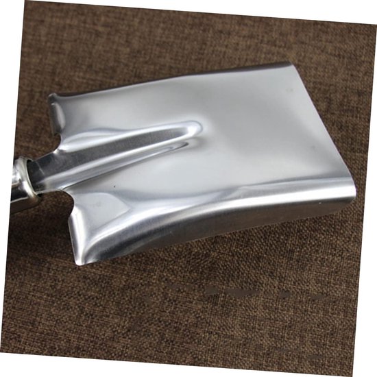 Metalen Tuinschep - Handspade Oppot - Planten Verpotten - Roestvrij Staal - 49 cm - Houtkleurig — afbeelding 3