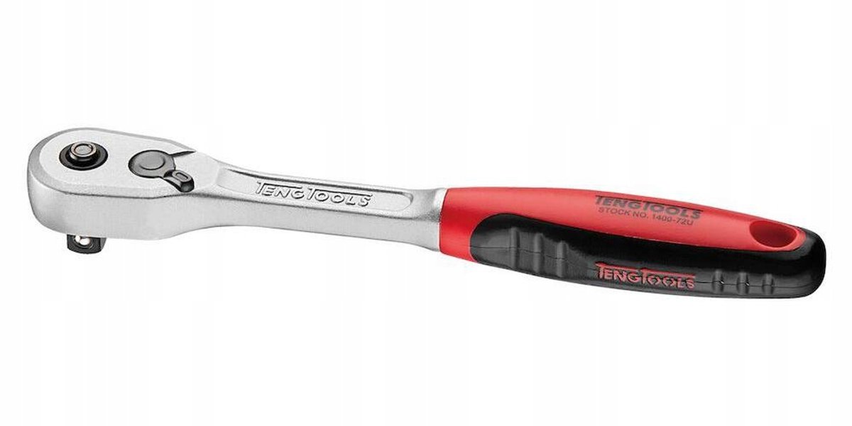 Teng Tools 1/4" Ratel met Ergonomische Handgreep