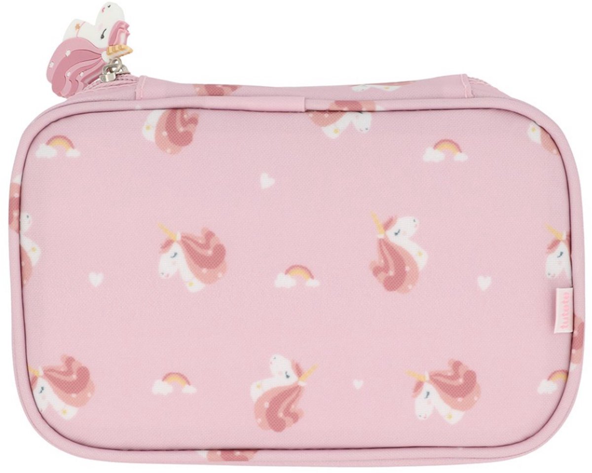 Gezondheidszak | Medicijnentas | Toilettas | EHBO-artikelentas | Hygiëne | Roze | Reistas | B15,5 x H21 x D4,5 | Verzorging | Unicorn