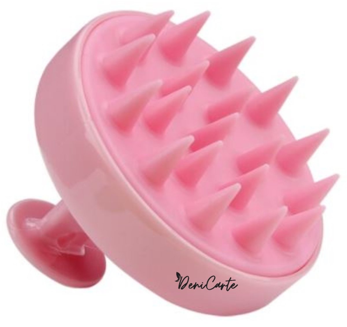 Hoofdhuid Massager Borstel voor Haar Groei en Reiniging - Licht Roze
