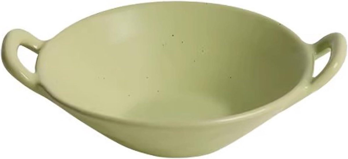 Keramische sausschaal - Dipkom - Dips serveren - Magnetron vaatwasserbestendig - 11 x 27 cm - One Color