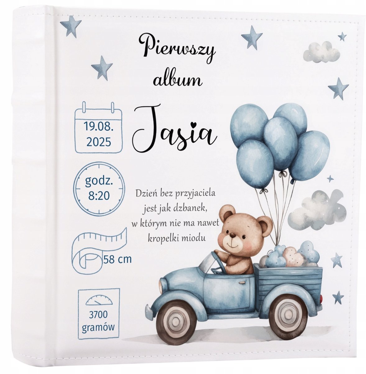 Album met 200 foto's 10x15cm, kindercadeau, met personalisatie