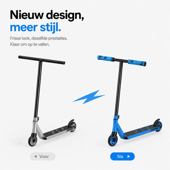 Suotu Stuntstep handvatten - Grips - Universal - Ergonomic Mountain Step Grip Set - Blauw van Suotu — afbeelding 3