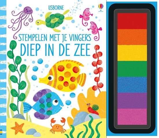 Stempelen met je vingers 1 - Stempelen met je vingers Diep i ... - cover