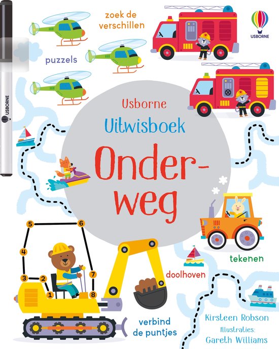Uitwisboek 1 - Onderweg - cover