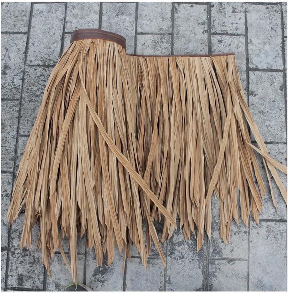Decoratieve Riet Tegel - Kunstmatig Dak - Tuin Decoratie - Waterdicht en Duurzaam - 0.5x1m - Geel