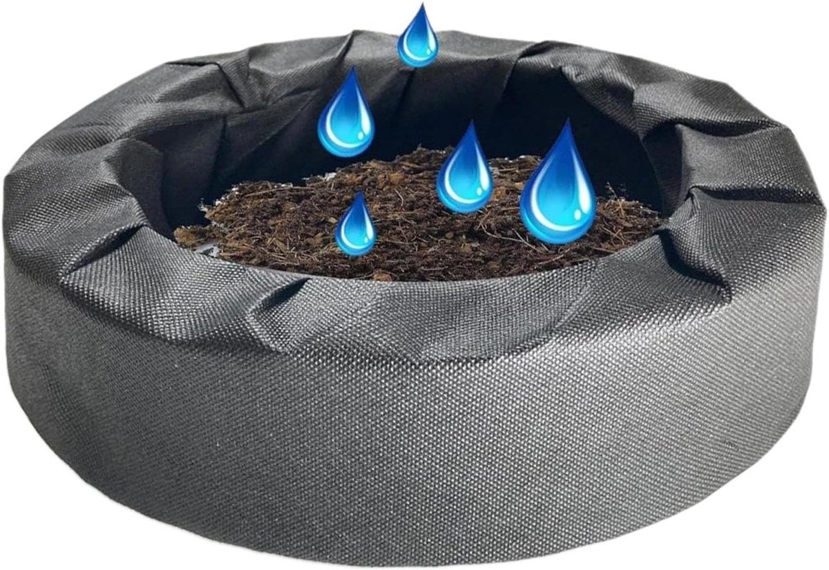 Drijvende Vijver Plantenbak - Water Tuin Mand - Vijver Decoratie - Verhoogt Plantengroei - Groot formaat - Groen