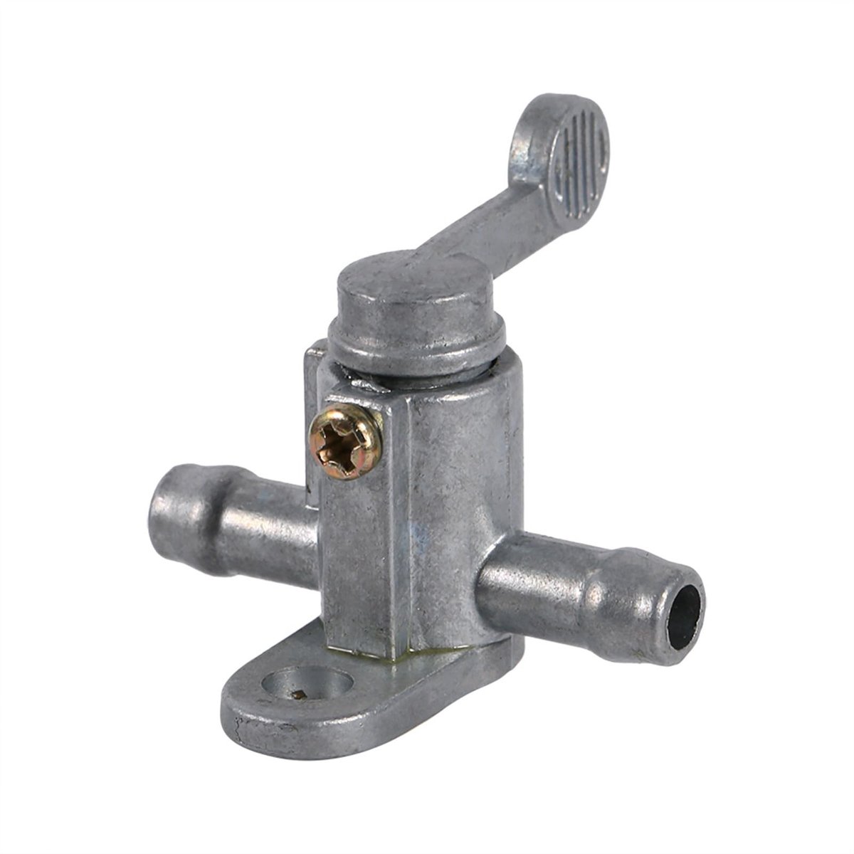 LIVIA HOME- Brandstofschakelaar Inline - Aluminium - Tankbescherming - Eenvoudige Installatie - 8 mm / 5/16 inch - Hoogwaardig Materiaal - Brandstofkraan