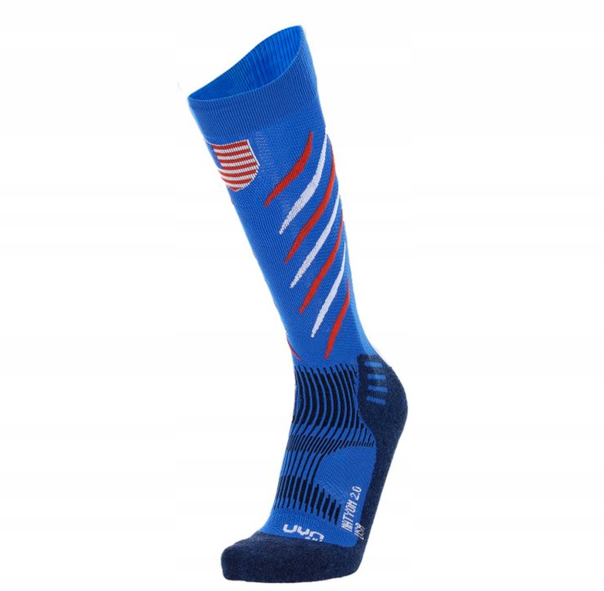 UYN Natyon 2.0 Skisokken Heren Blauw
