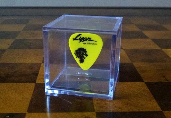 Display Box - Plectrum Houder - Verzameling Tonen - Kristalhelder Design - 5x5x5 cm - Transparant — afbeelding 2