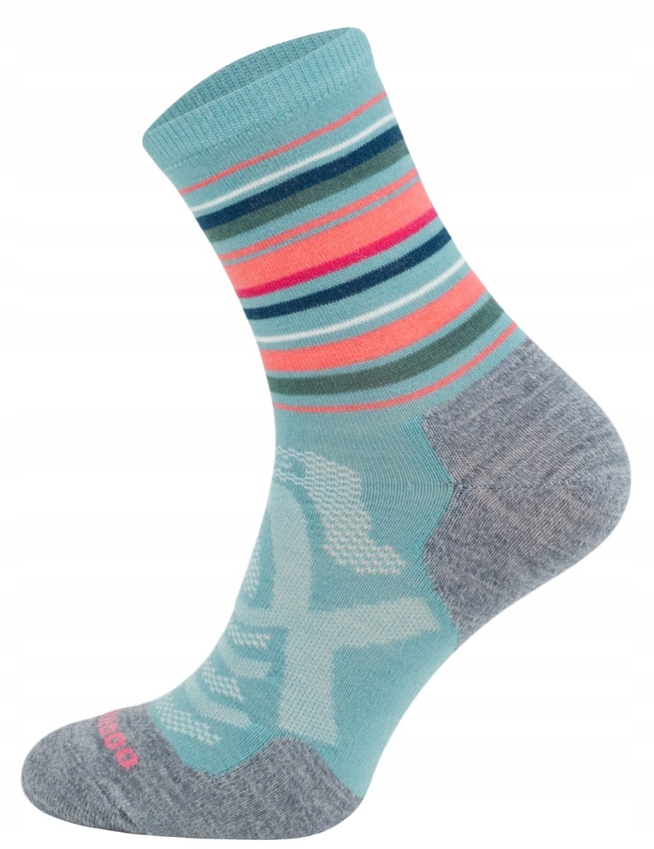 Comodo Merino Wandelsokken 70% Mintgroen