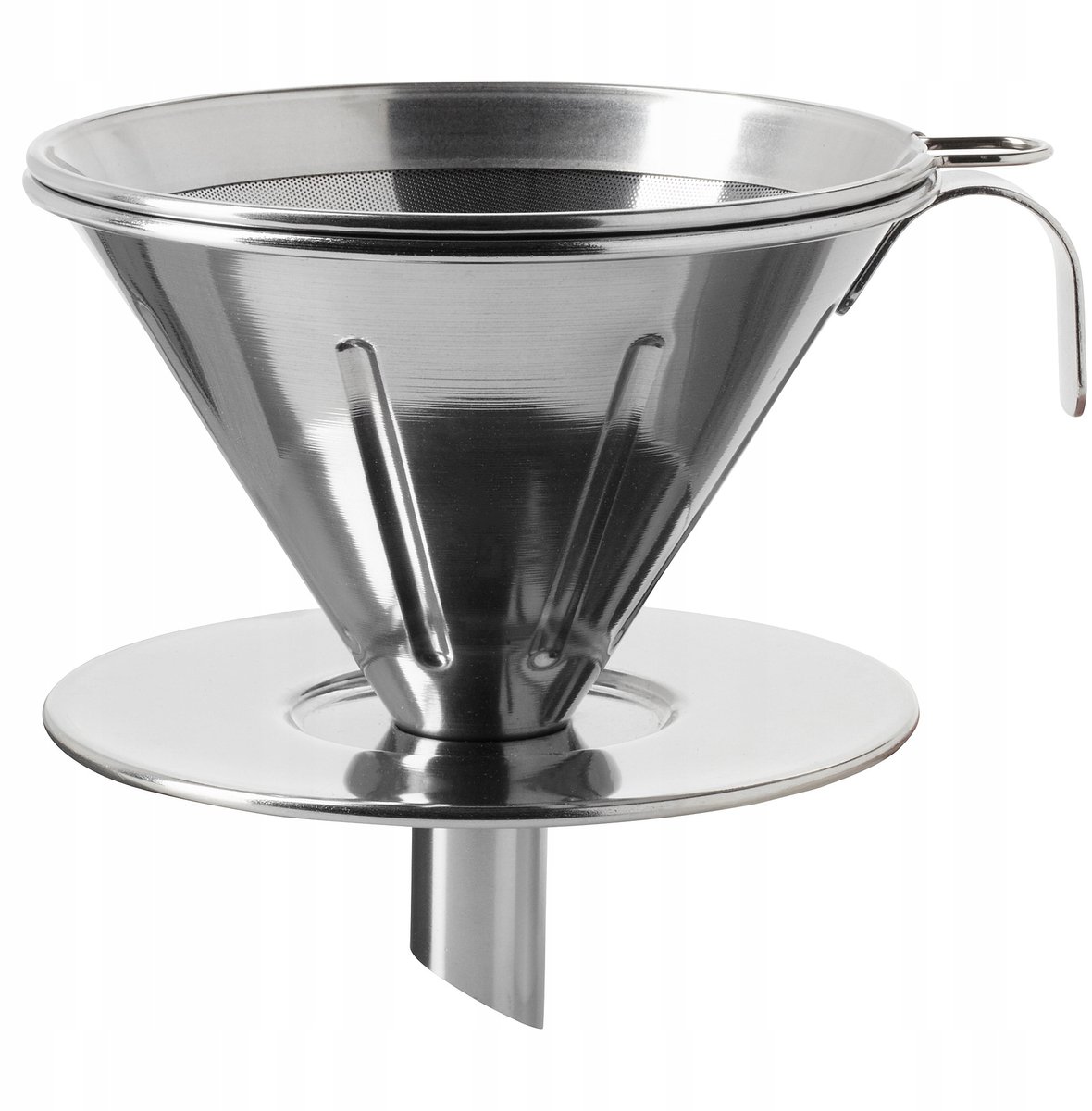 IKEA ÖVERST Metalen Koffiefilter - 3 Delig RVS