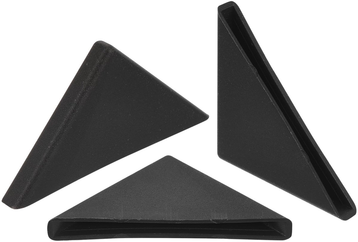 Dailygoods- Randbescherming 50 Stuks - Hoekbeschermers Kunststof - Antislip - Breukbestendig - Voor Glas/Spiegels/Tegels - Eenvoudige Montage - Hoekbeschermer