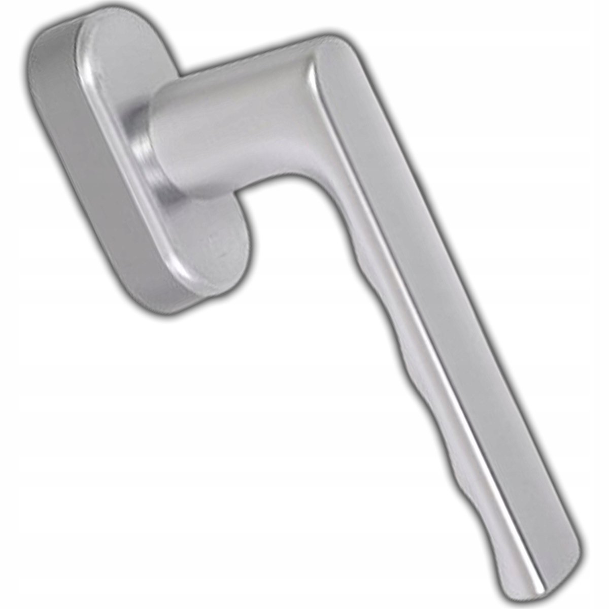 Hoppe SecuForte raamklink aluminium, verstelbare pen 32-42 mm