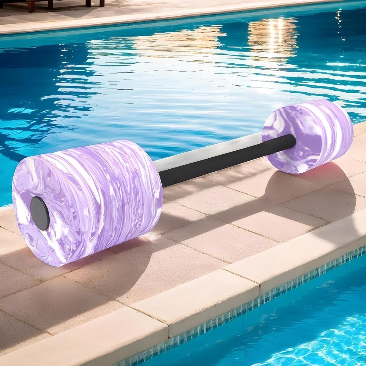 Water Aerobics Halters - Aqua Fitness - Zwemtraining - Stabiele Controle - 345 x 165 cm - Paars