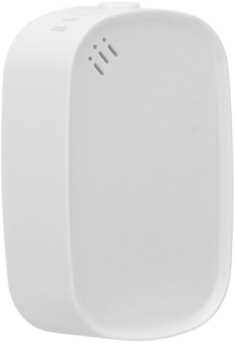 Slimme Sensor - Temperatuur Vochtigheid - Binnenklimaat Monitoren - App Controle - 50 Meter Bereik - Wit