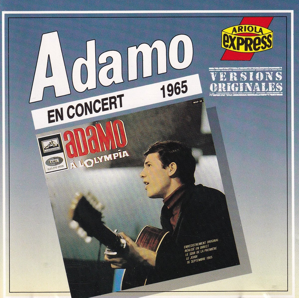 Adamo En Concert 1965