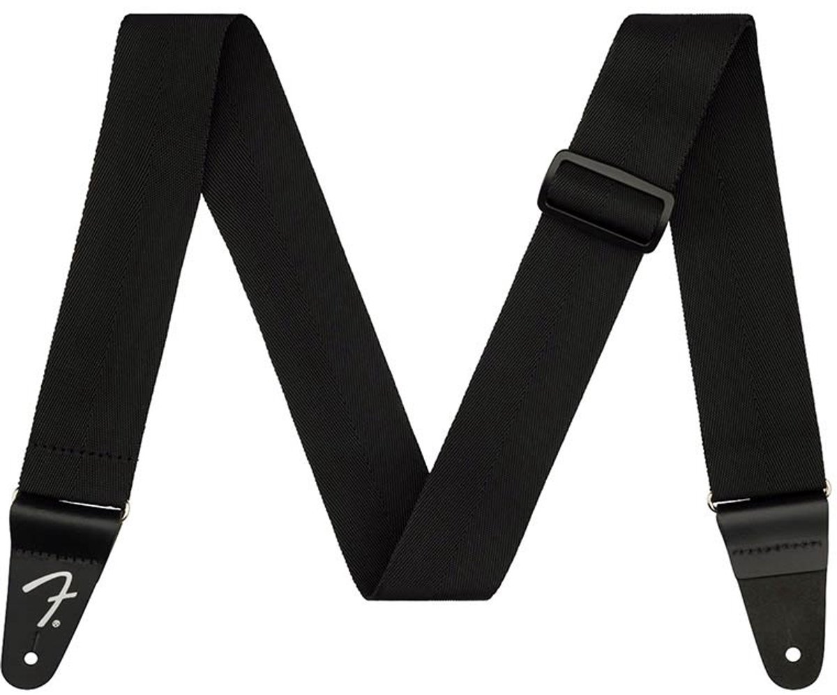 Fender Polypro Strap Black gitaarband